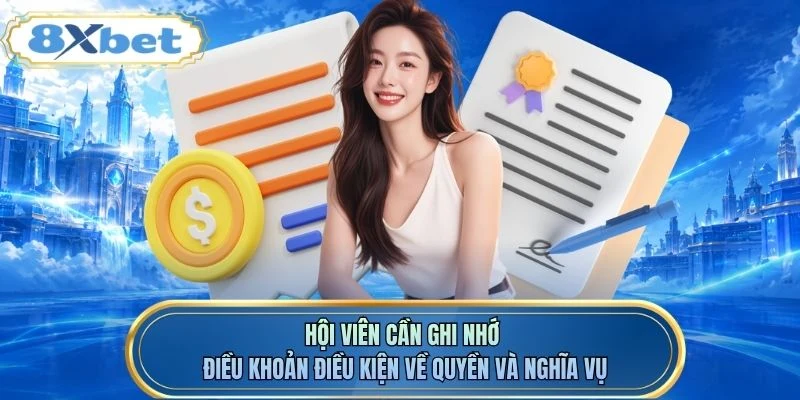 Hội viên cần ghi nhớ điều khoản điều kiện về quyền và nghĩa vụ